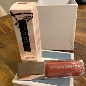 Fenty Beauty Fu$$y- Shimmery pink High Shine finish- Standard Size .03 oz/ 9 ml